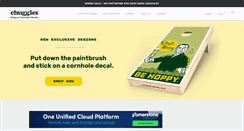 Desktop Screenshot of cornhole-decals.com